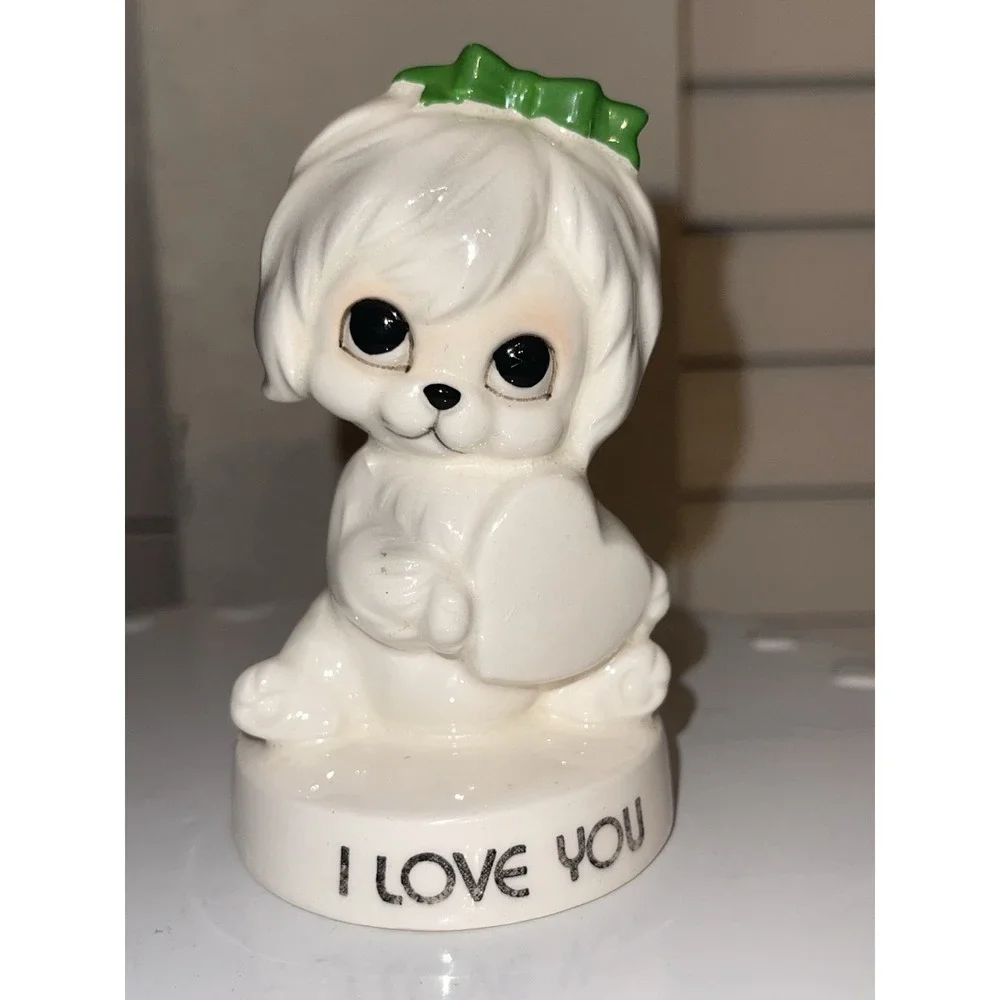 Vintage‎ Norcrest Puppy Dog Heart 